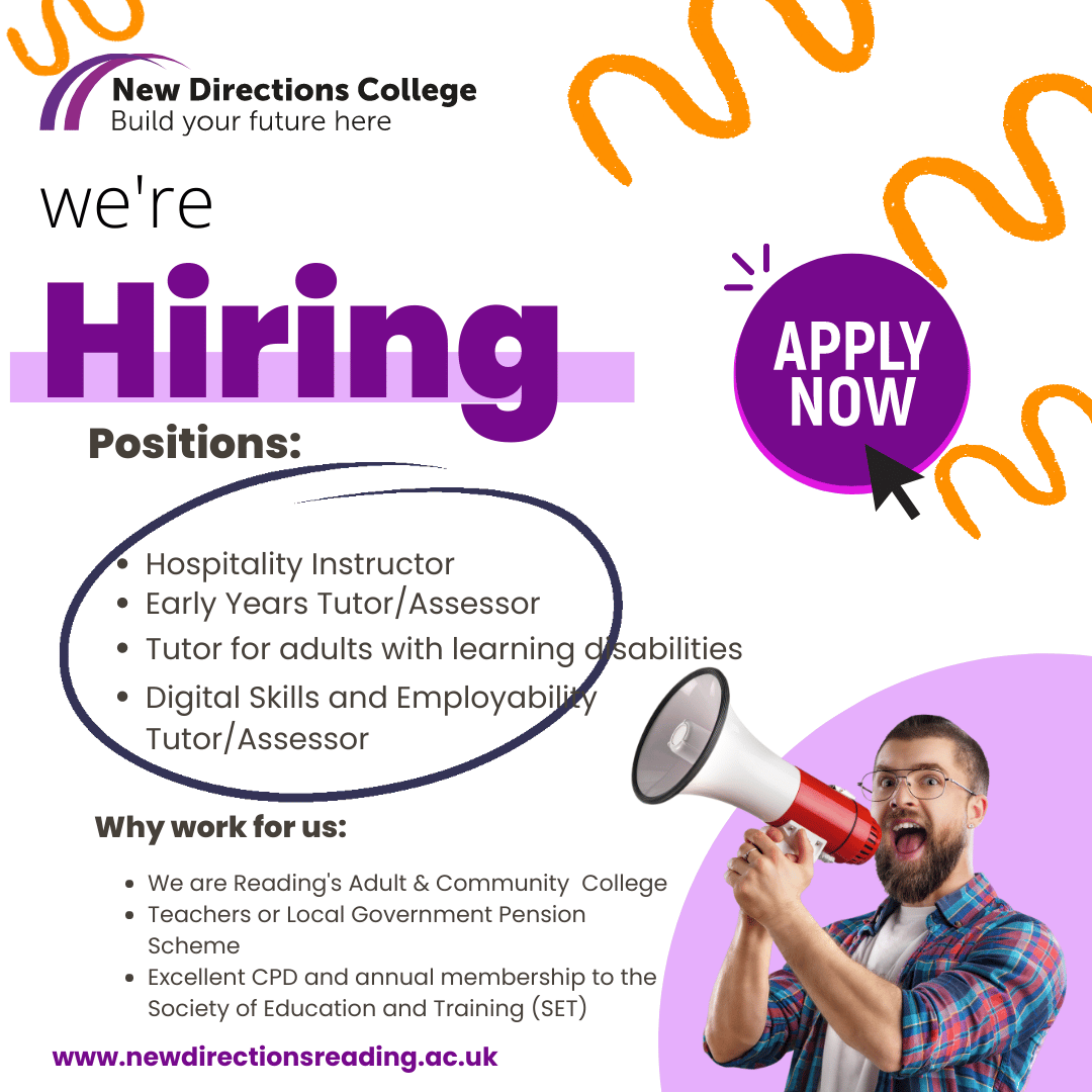 We're Hiring! - New Directions College